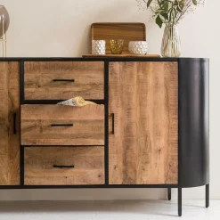 Buffet<Made in Meubles Buffet en métal Achille