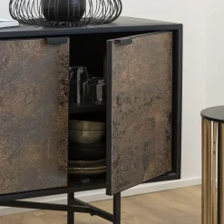 Buffet<Made in Meubles Buffet en métal Claudine