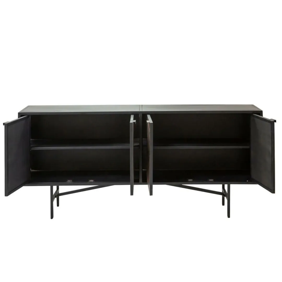 Buffet<Made in Meubles Buffet en métal Claudine