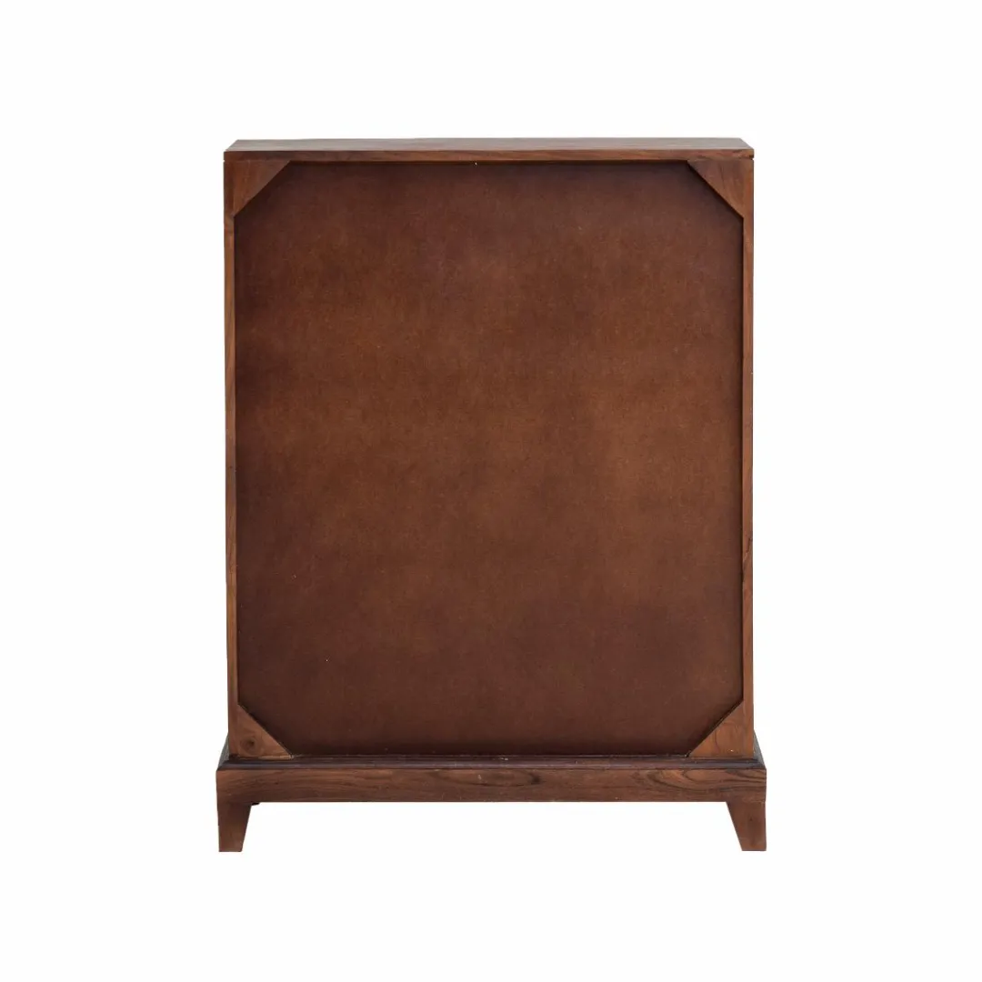 Buffet<Made in Meubles Buffet haut en bois d'acacia Quilla