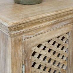 Buffet<Made in Meubles Buffet haut en bois de manguier Rosa