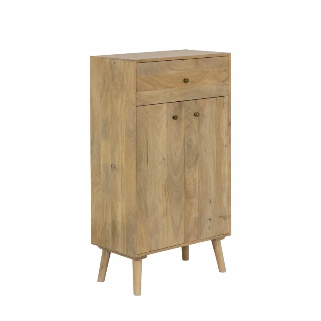 Buffet<Made in Meubles Buffet haut en bois de manguier Aven