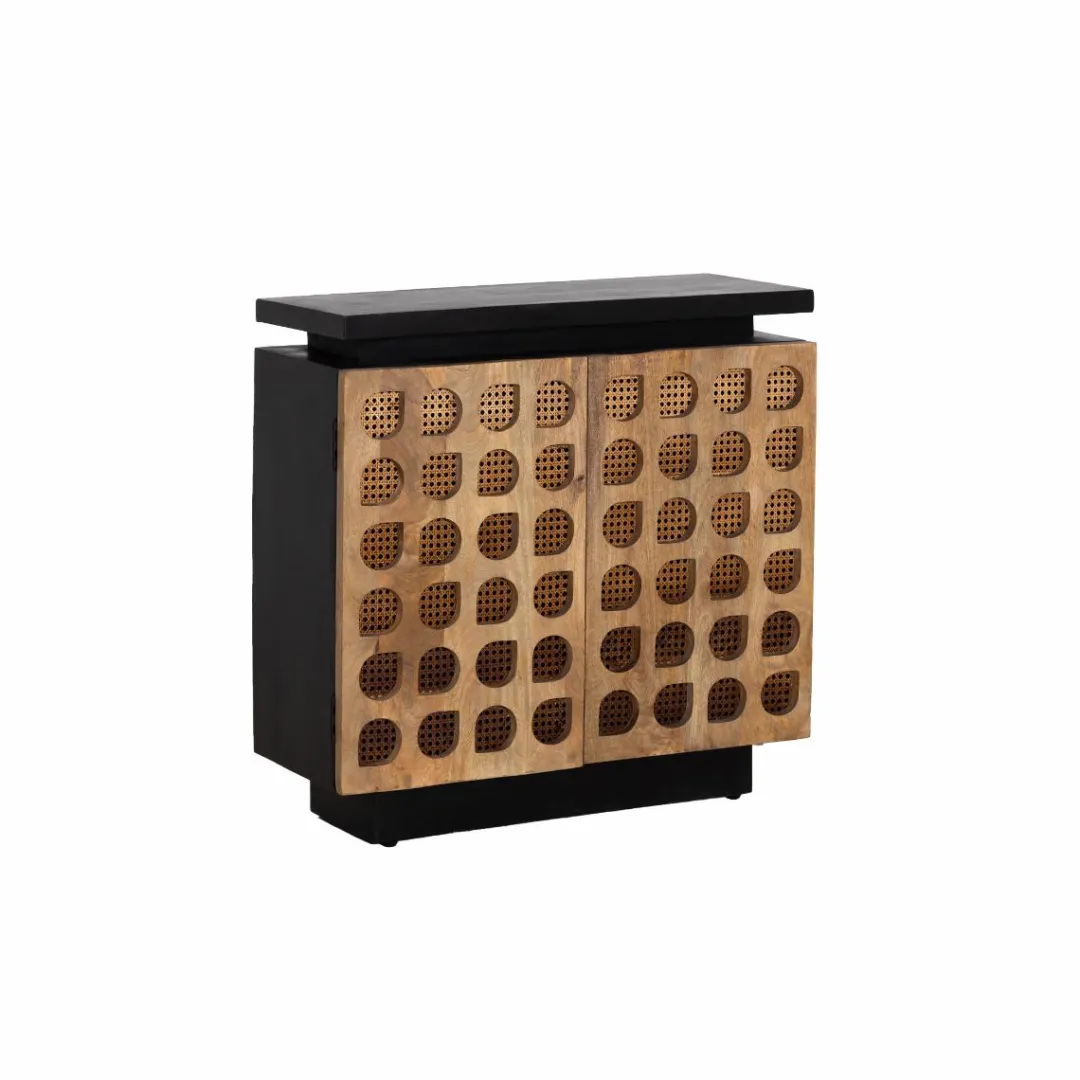 Buffet<Made in Meubles Buffet sculpté en bois de manguier Camélia