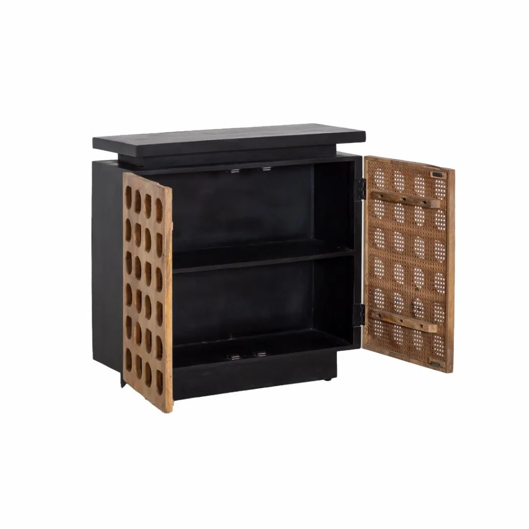 Buffet<Made in Meubles Buffet sculpté en bois de manguier Camélia