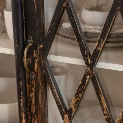 Buffet|Vitrine<Made in Meubles Buffet vitrine en bois de manguier êve