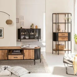 Buffet|Vaisselier<Made in Meubles Buffet vitrine en métal Achille