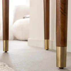 Bureau<Made in Meubles Bureau en bois d'acacia et métal Emiel