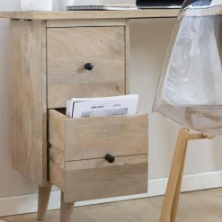 Bureau<Made in Meubles Bureau en bois de manguier Augustine