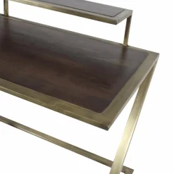 Bureau<Made in Meubles Bureau pupitre en bois et métal Capucine