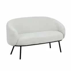 Canapé<Made in Meubles Canapé en tissu bouclette écru Filipa