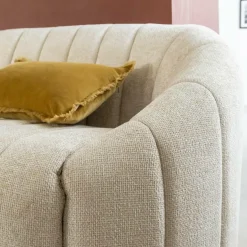 Canapé<Made in Meubles Canapé en tissu écru Axel