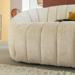 Canapé<Made in Meubles Canapé en tissu écru Axel