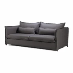 Canapé<Made in Meubles Canapé en tissu gris 3 places Madrid