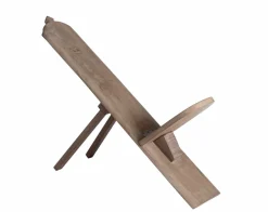 Chaise<Made in Meubles Chaise allongée en bois de manguier Jordana