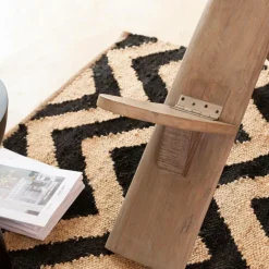 Chaise<Made in Meubles Chaise allongée en bois de manguier Jordana