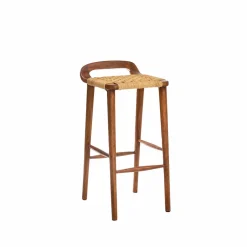 Tabouret De Bar<Made in Meubles Chaise de bar en bois de manguier Suzanna