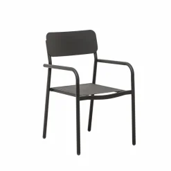 Chaise De Jardin<Made in Meubles Chaise de jardin en aluminium gris  Kaïa (lot de 2)