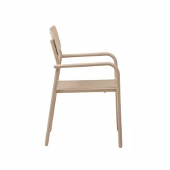 Chaise De Jardin<Made in Meubles Chaise de jardin en aluminium taupe Kaïa (lot de 2)