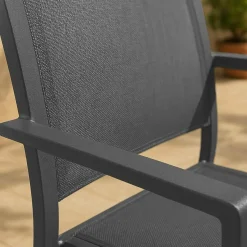 Chaise De Jardin<Made in Meubles Chaise de jardin grise Ilona (lot de 2)