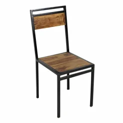 Chaise<Made in Meubles Chaise en bois d'acacia Havana (lot de 2)