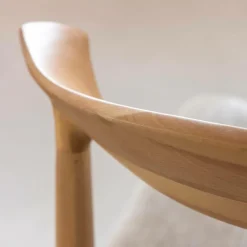 Chaise<Made in Meubles Chaise en bois de hêtre clair Aline (lot de 2)