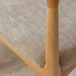 Chaise<Made in Meubles Chaise en bois de hêtre clair Aline (lot de 2)