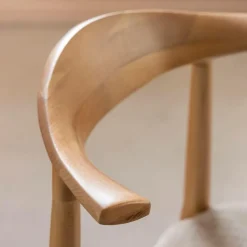 Chaise<Made in Meubles Chaise en bois de hêtre clair Aline (lot de 2)