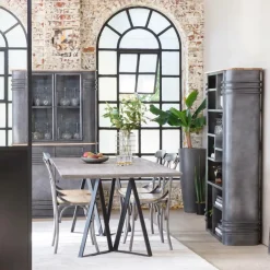 Chaise<Made in Meubles Chaise en bois de manguier Wood (lot de 2)