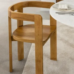 Chaise<Made in Meubles Chaise en bois de mindy Suzie (lot de 2)