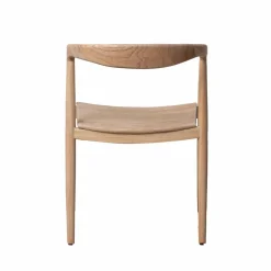 Chaise<Made in Meubles Chaise en bois de teck brut June (lot de 2)