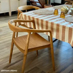 Chaise<Made in Meubles Chaise en bois de teck June (lot de 2)