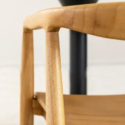 Chaise<Made in Meubles Chaise en bois de teck June (lot de 2)