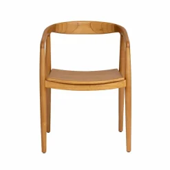 Chaise<Made in Meubles Chaise en bois de teck June (lot de 2)