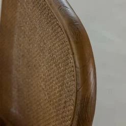 Chaise<Made in Meubles Chaise en bois d'orme et cannage Luzian (lot de 2)