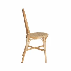 Chaise<Made in Meubles Chaise en rotin bistrot Nohan (lot de 2)