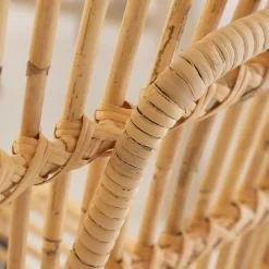 Chaise<Made in Meubles Chaise en rotin et en métal Sélina (lot de 2)