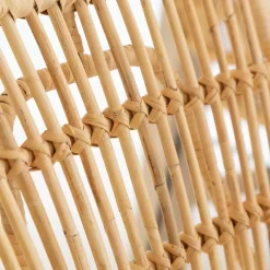 Chaise<Made in Meubles Chaise en rotin et en métal Sélina (lot de 2)