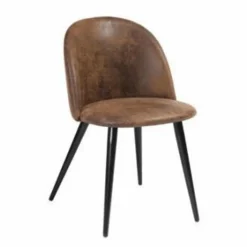 Chaise<Made in Meubles Chaise marron chocolat Jasmine (lot de 2)