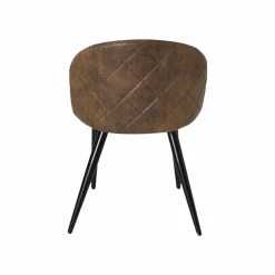 Chaise<Made in Meubles Chaise marron chocolat Jasmine (lot de 2)