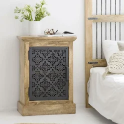 Chevet<Made in Meubles Chevet en bois de manguier Sahara