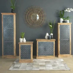 Chevet<Made in Meubles Chevet en bois de manguier Sahara