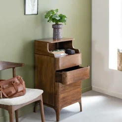 Chiffonnier|Meuble De Rangement<Made in Meubles Chiffonnier en bois de manguier Remick