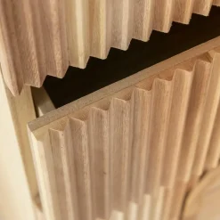 Chiffonnier|Meuble De Rangement<Made in Meubles Chiffonnier en bois de paulownia Nilo