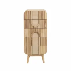 Chiffonnier|Meuble De Rangement<Made in Meubles Chiffonnier en bois de paulownia Nilo