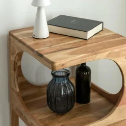 Colonne<Made in Meubles Colonne 1 étagère en bois d'acacia Emyr