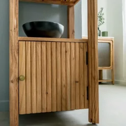 Colonne<Made in Meubles Colonne en bois d'acacia massif Emyr