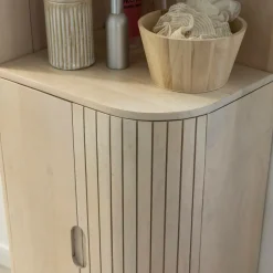 Bibliothèque|Colonne<Made in Meubles Colonne en bois de manguier Yoni