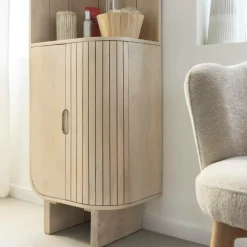 Bibliothèque|Colonne<Made in Meubles Colonne en bois de manguier Yoni