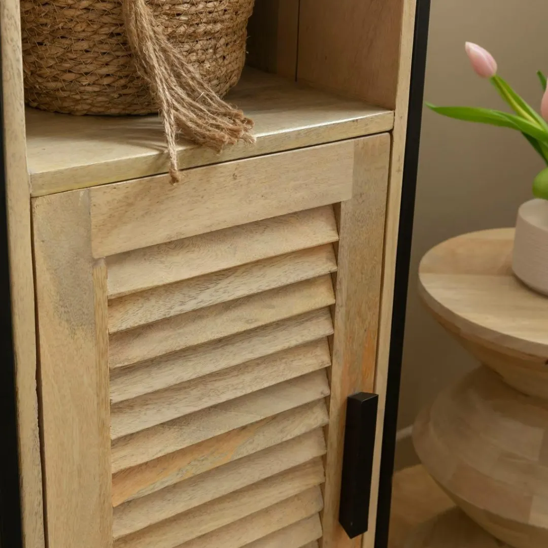 Colonne<Made in Meubles Colonne en bois de manguier Coralie