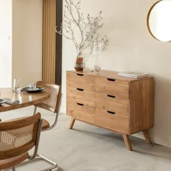 Commode<Made in Meubles Commode en bois d'acacia massif Iwa